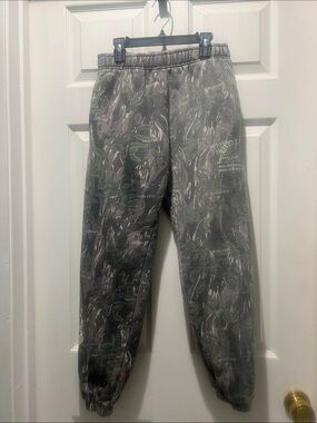 Darc Sport Camouflage Sweatpants in Gray and Green